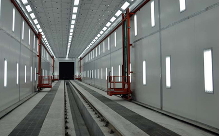 Otobüs, Kamyon Boyama Kabinleri