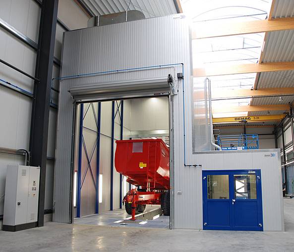 Otobüs, Kamyon Boyama Kabinleri